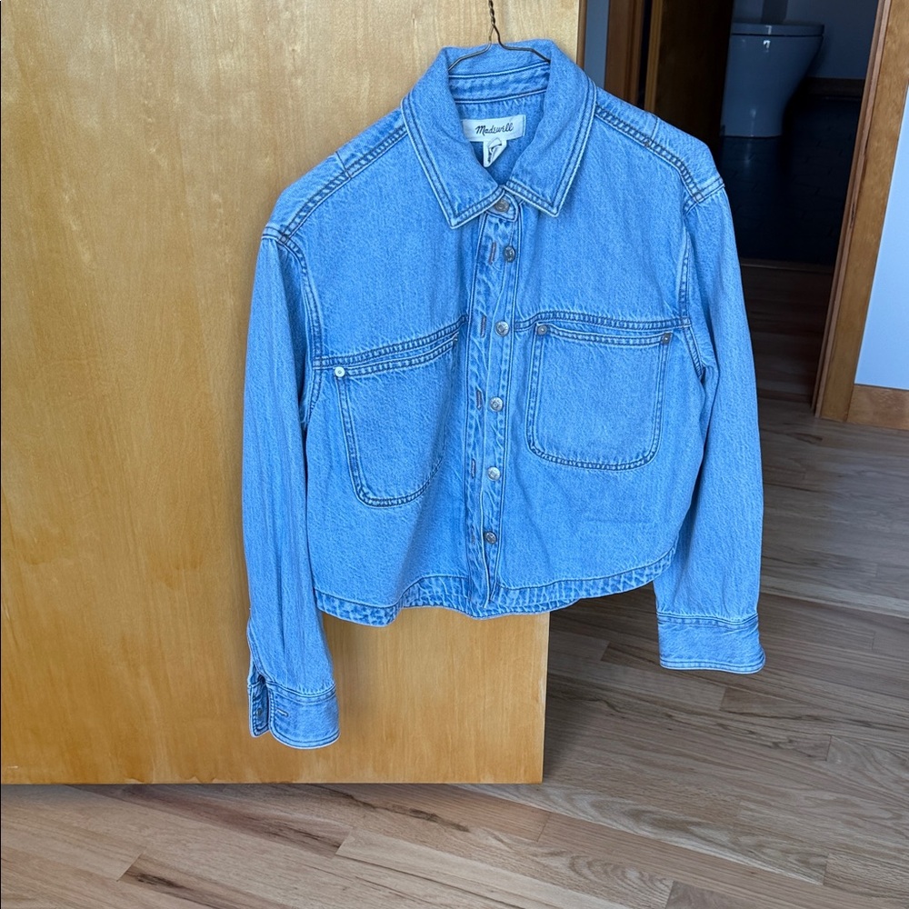 Madewell Light Blue Denim Jacket